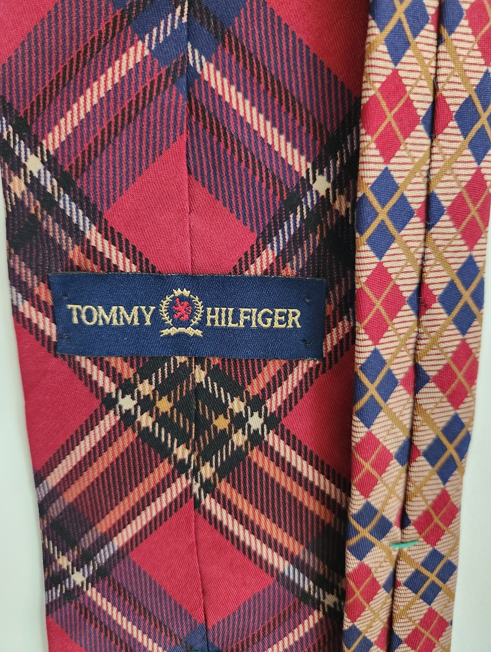 Tommy Hilfiger Tartan And Plaid Neck Tie